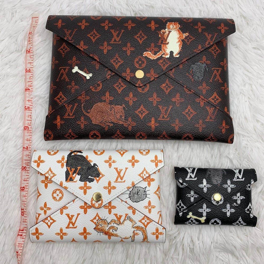 ❌SOLD❌ Louis Vuitton Catogram Kirigami Bag Set - Picture 2 of 16